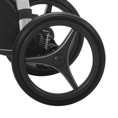 Veľké nafukovacie kolesá kočíka Bebetto