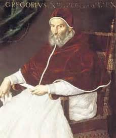 Portrét pápeža Gregora XIII.