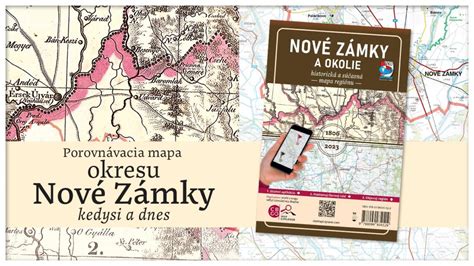 Mapa Nových Zámkov s vyznačenými vodnými tokmi