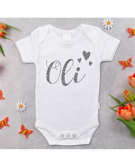 Personalizované detské body s menom dieťaťa