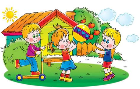 Deti hrájúce sa vonku