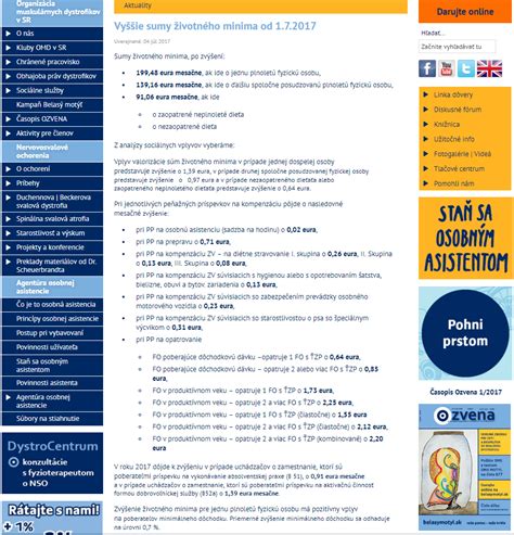 Graf s vývojom príspevkov na osobnú asistenciu