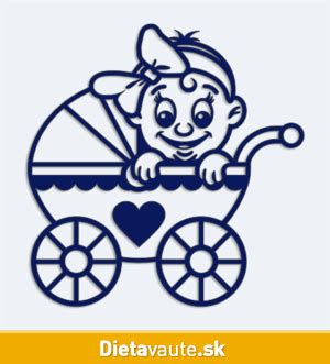 ilustrácia dieťaťa vo fusaku v kočíku