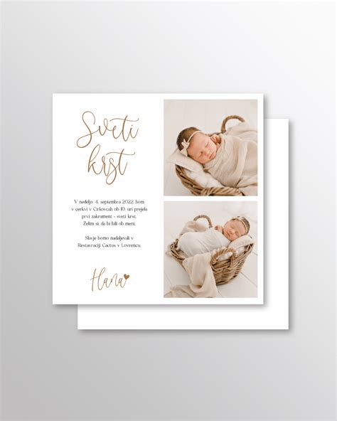 Ukážka hotových perink na krst