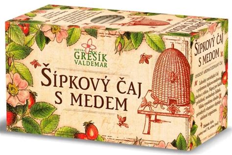 Šípkový čaj a med