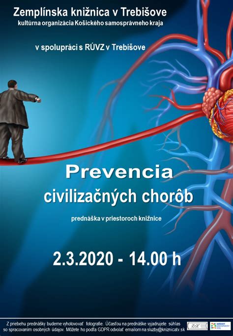Infografika o prevencii civilizačných ochorení