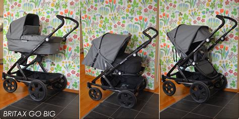 Infografika porovnávajúca vlastnosti kočíkov Britax Go Big