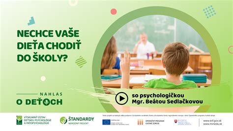 Infografika s tipmi na zvládanie neochoty dieťaťa chodiť do škôlky