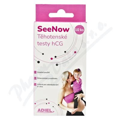 Sada prúžkových tehotenských testov ADIEL SeeNow