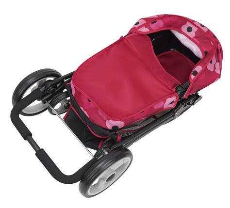 Kočík pre bábiky Britax Römer vo fialovo-cyklámenovej farbe
