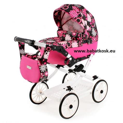 Detailné zobrazenie funkcie skladania kočíka pre bábiky