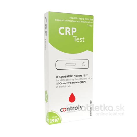 Ilustrácia odberu krvi z prsta na CRP test