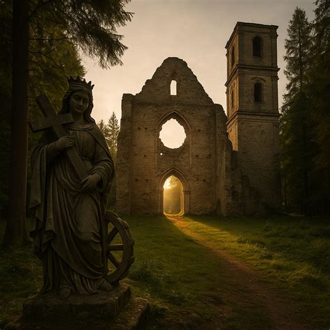 Zobrazenie svätej Kataríny Alexandrijskej s atributmi