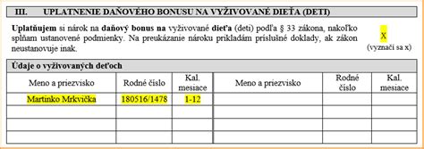 Infografika zobrazujúca kroky na uplatnenie daňového bonusu