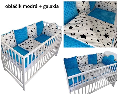 Rôzne farebné prevedenia detskej postieľky so žirafou