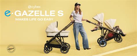 Schéma konfigurácií kočíka Cybex e-Gazelle S