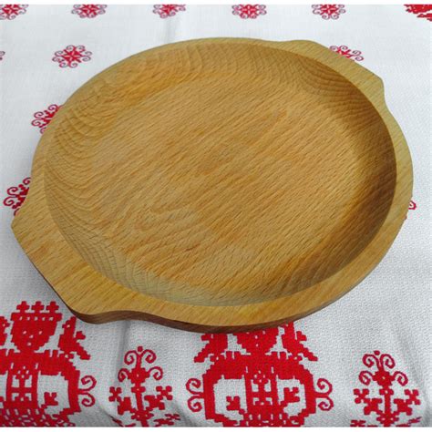 Personalizovaný drevený tanier pre deti