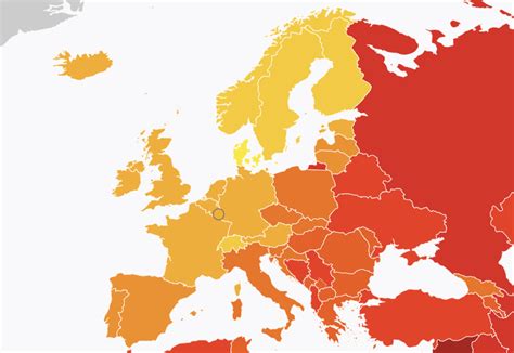 Mapa s legislatívou náhradného materstva v Európe