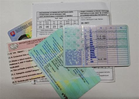 Doklady na cestovanie