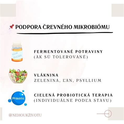 Schéma zobrazujúca prepojenie črevného mikrobiómu a zdravia pokožky