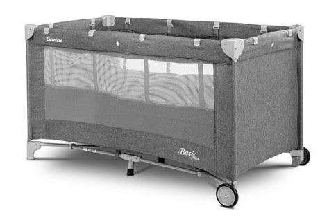 Infografika: Rozmery cestovnej postieľky Caretero