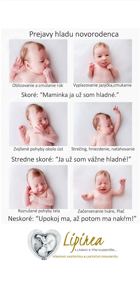 Signály hladu u novorodenca