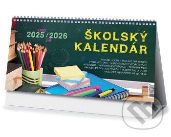 Školský kalendár s vyznačenými dôležitými dátumami