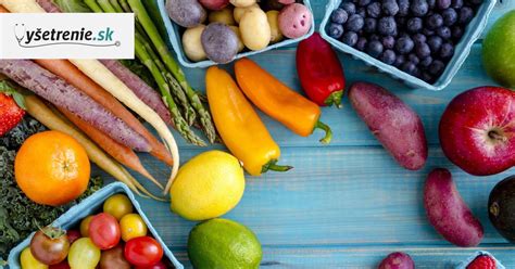 Obrázok zobrazujúci zdravú stravu bohatú na ovocie, zeleninu a orechy