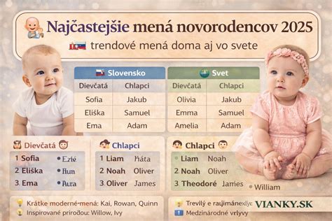 Štatistický graf porovnávajúci najčastejšie mená novorodencov v Nitre