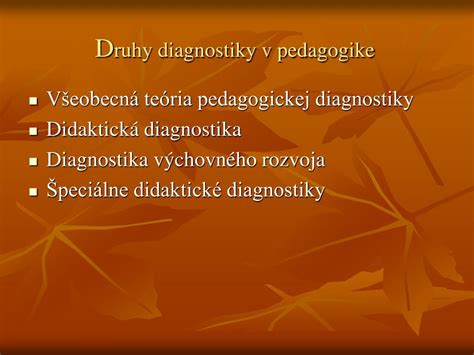 Schéma legislatívneho rámca pedagogickej diagnostiky