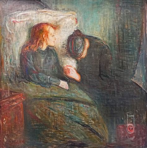Edvard Munch, Choré dieťa (1886)