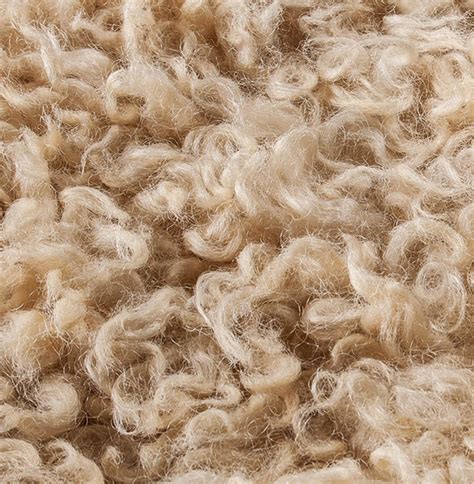 Detaily fusaku - ovčia vlna a vodeodolný materiál