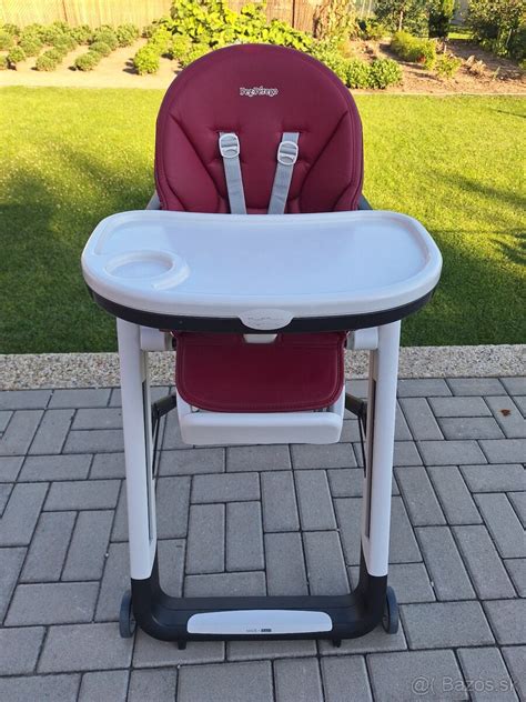 Detaily náhradného poťahu pre stoličku Peg Perego