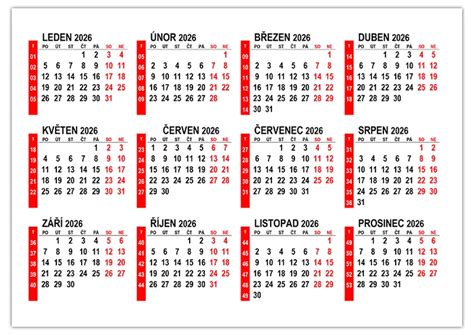 Kalendár s vyznačenými dátumami first minute ponúk