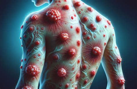 Ilustrácia vyrážky pri šiestej chorobe