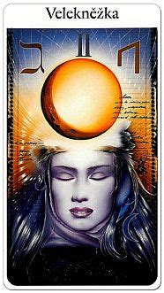 Karta Veľkňažka z tarotovej sady