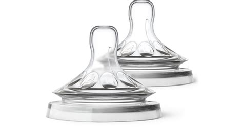 Schéma antikolikového ventilu v cumlíku Philips AVENT