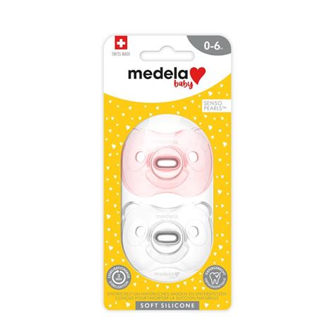 Obrázok cumlíkov Medela Soft Silicone s prepravným boxom