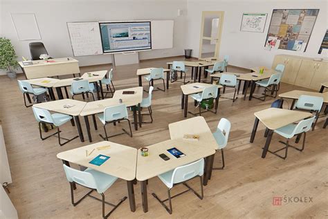 Moderná trieda s flexibilným usporiadaním