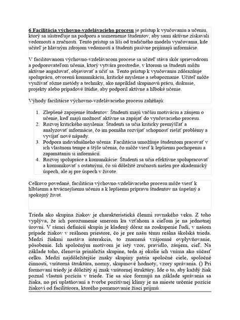 štruktúra vzdelávacieho procesu v ZUŠ