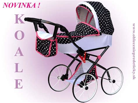 Rôzne modely retro kočíkov pre bábiky