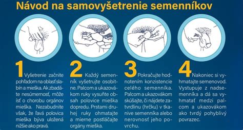 Návod na samovyšetrenie semenníkov