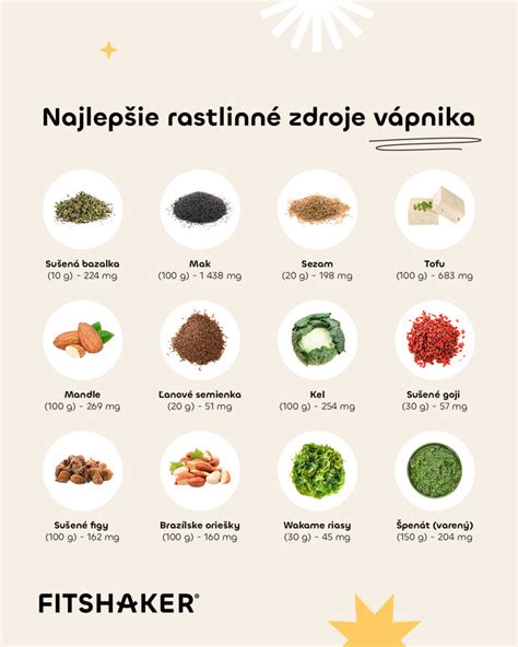 Vápnik v strave