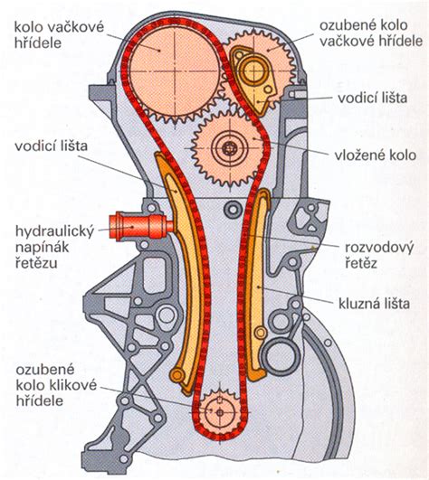Schéma kinetickej reťaze