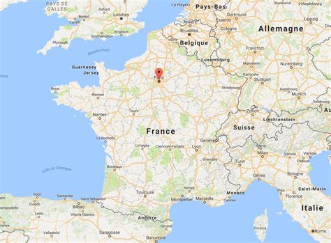 Mapa Monaka, Paríža a Marakéša