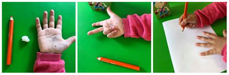 Správny úchop ceruzky