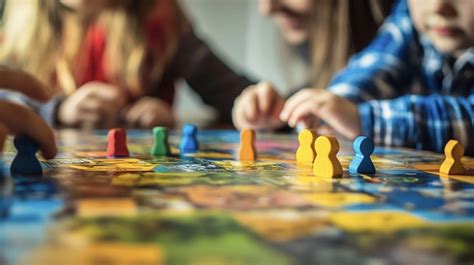 Deti hrajú spoločenské hry