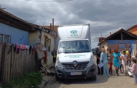 Ilustrácia distribúcie humanitárnej pomoci