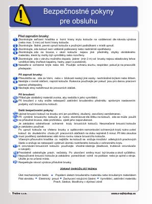 Bezpečnostné pokyny pre deti v nákupnom košíku