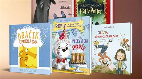 Ilustrácia rôznych typov detských kníh